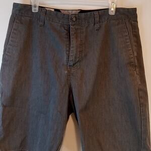 Volcom Shorts Hiking Fishing Outdoor Boat Shorts Casual Men's Sz 34 Gray NICE!